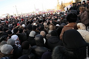 В Омске состоялась акция «За честные выборы!»