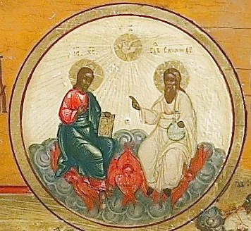 Икона Воскресения Христова с Праздниками. (фрагмент)The Temple Gallery 